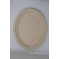 Biodegradable Disposable Tableware Sugarcane Bagasse Party Paper Plate Dinnerware Sets